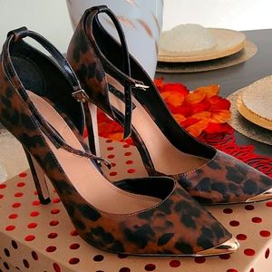 Leopard Print Heels